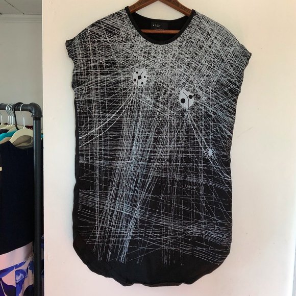 Urb Dresses & Skirts - Urb | Spider Web Ladybug Print Tunic Dress Small